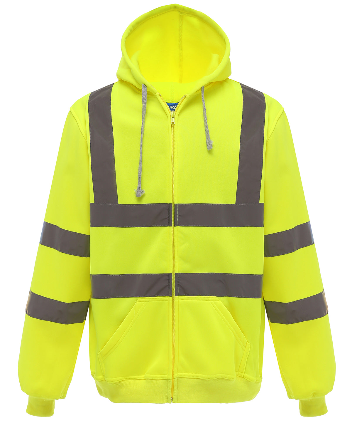 Yoko Hi-vis zip hoodie (HVK07)