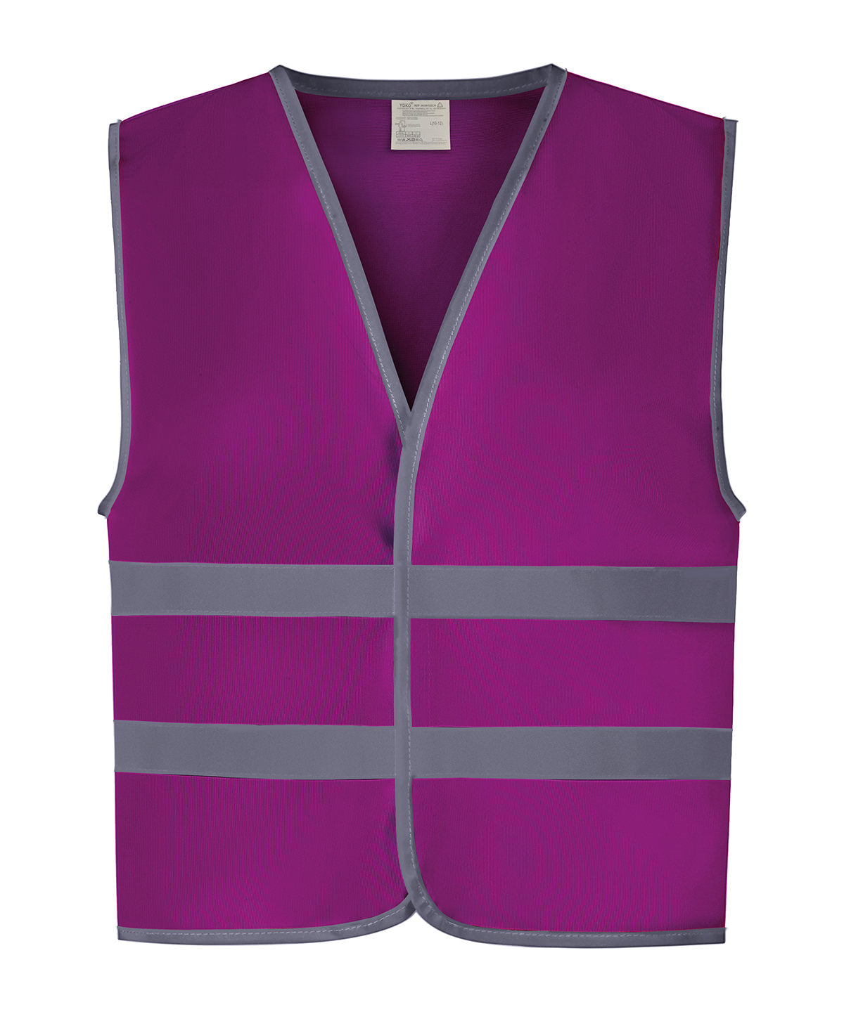 Yoko Hi-vis reflective border kids waistcoat (HVW102CH)