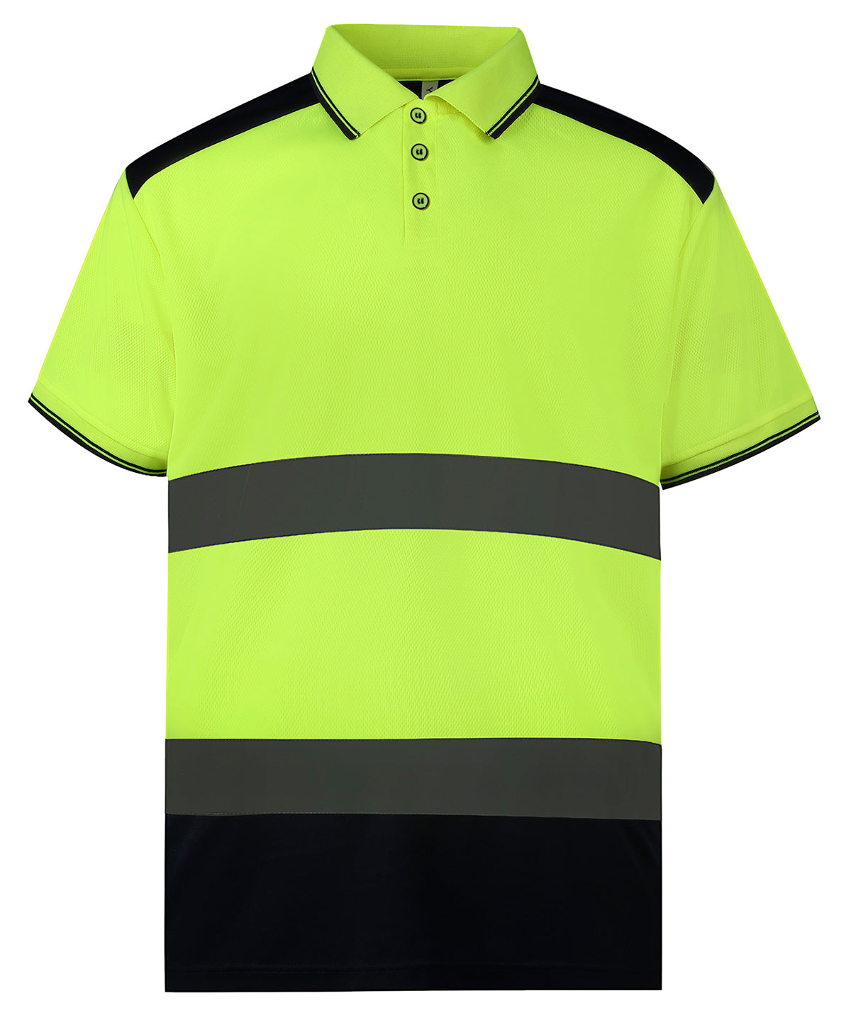 Yoko Hi-vis two-tone polo shirt (HVJ220)