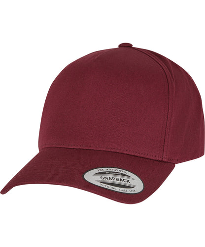 Flexfit by Yupoong 5-panel curved classic snapback (7707)
