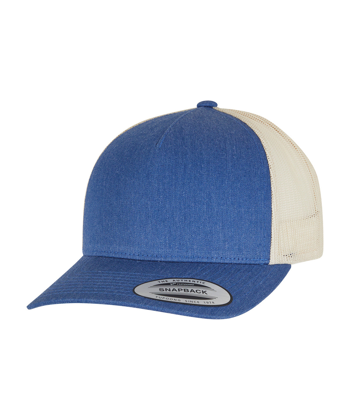 Flexfit by Yupoong 5-panel retro trucker 2-tone cap (6506T)