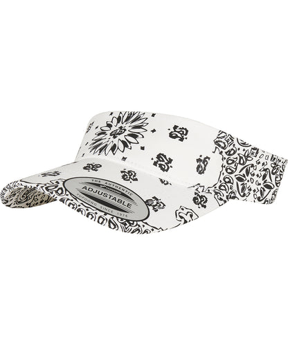 Flexfit by Yupoong Bandana print visor (8888BP)