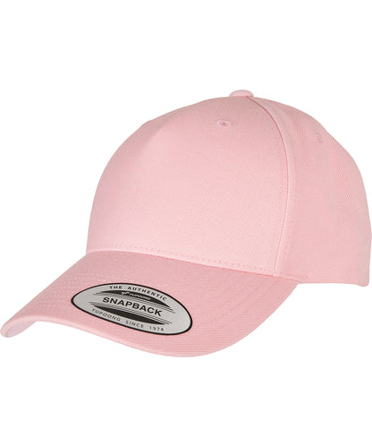 Flexfit by Yupoong YP classics 5-panel premium curved visor snapback cap (5789M)