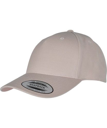 Flexfit by Yupoong YP classics 5-panel premium curved visor snapback cap (5789M)