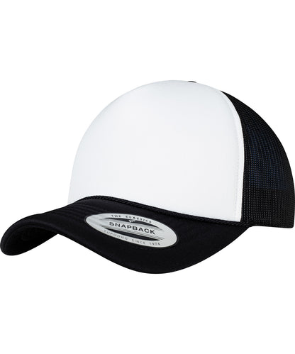 Flexfit by Yupoong Foam trucker cap curved visor (6005FC)