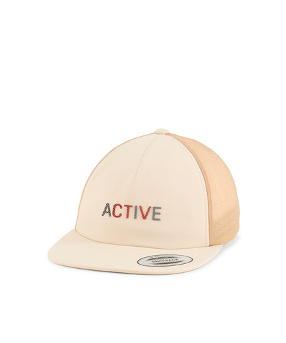 YP Classics unstructured mesh active cap - Beige/Caramel