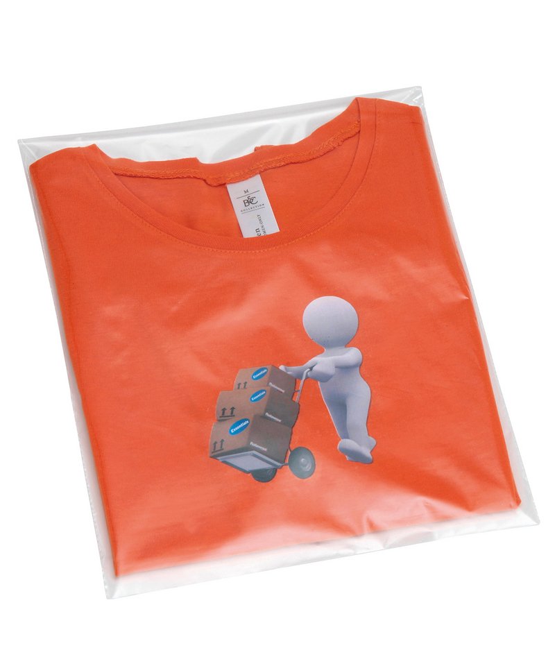 Essentials Clear polythene bags - stick seal