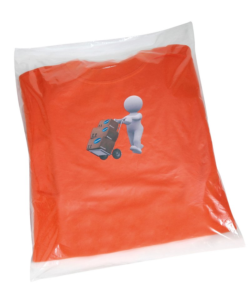 Essentials Clear polythene bags - non stick seal