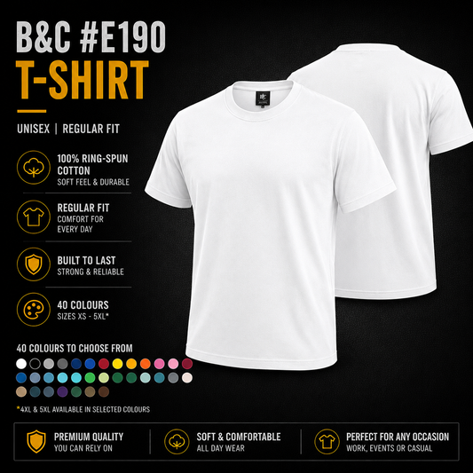 Custom Merch T-Shirt (190 gsm)