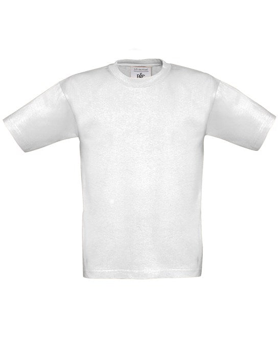 Custom Printed Kids T-Shirt – B&C Exact 190 Heavyweight (Ages 3–14)