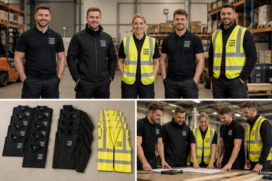 Trades Team Package — 2 Polos, 1 Softshell & 1 Hi-Vis Vest (Team of 5)
