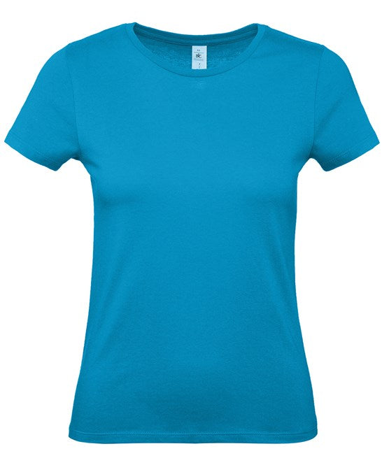 Custom Printed Women's T-Shirt – B&C #E150 100% Cotton