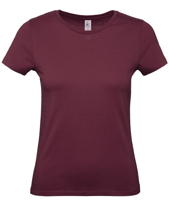 Custom Printed Women's T-Shirt – B&C #E150 100% Cotton