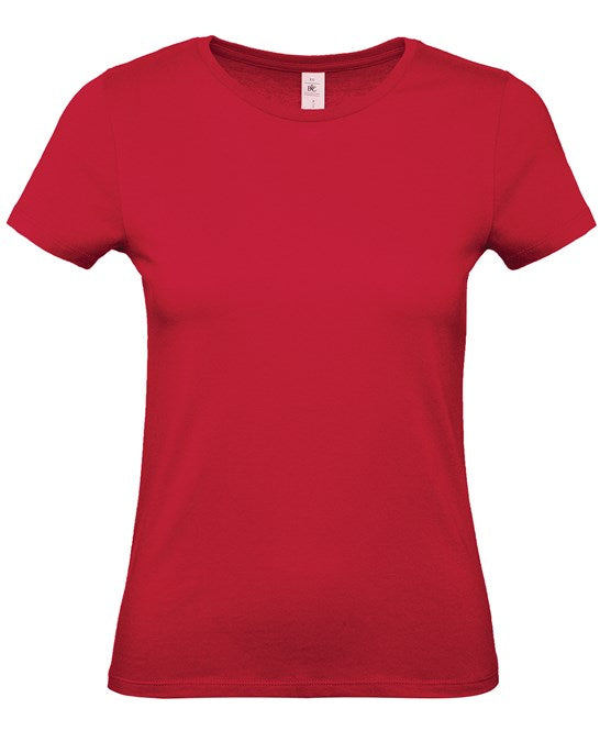 Custom Printed Women's T-Shirt – B&C #E150 100% Cotton