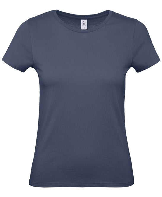 Custom Printed Women's T-Shirt – B&C #E150 100% Cotton