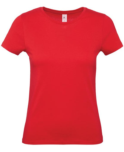 Custom Printed Women's T-Shirt – B&C #E150 100% Cotton