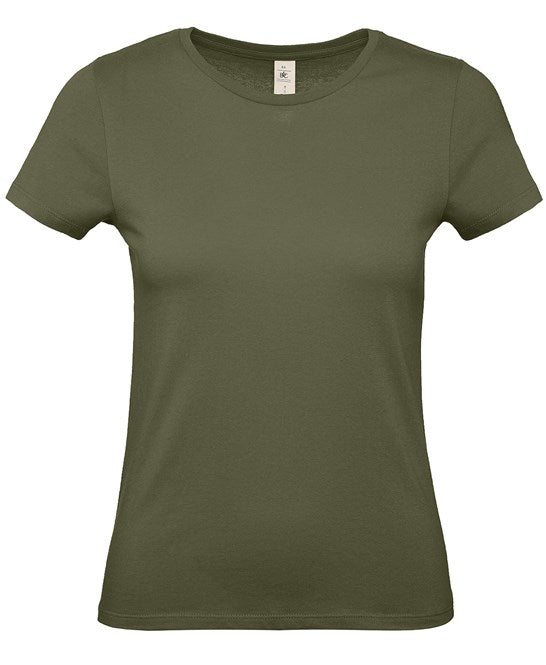 Custom Printed Women's T-Shirt – B&C #E150 100% Cotton