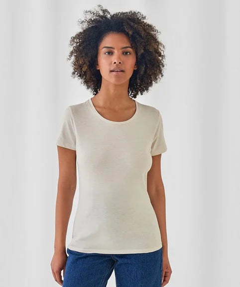 Custom Printed Women's Organic T-Shirt – B&C #Inspire E150