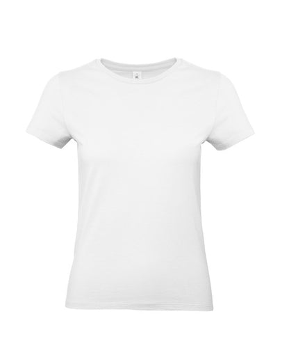 Custom Printed Women's T-Shirt – B&C #E190 100% Cotton