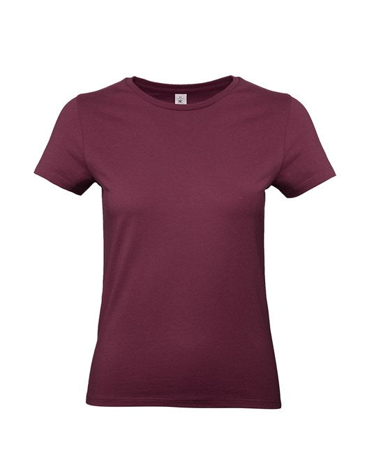 Custom Printed Women's T-Shirt – B&C #E190 100% Cotton