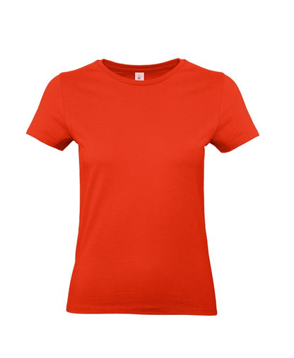 Custom Printed Women's T-Shirt – B&C #E190 100% Cotton