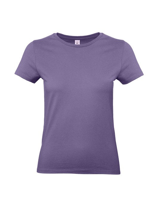 Custom Printed Women's T-Shirt – B&C #E190 100% Cotton