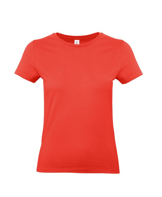 Custom Printed Women's T-Shirt – B&C #E190 100% Cotton