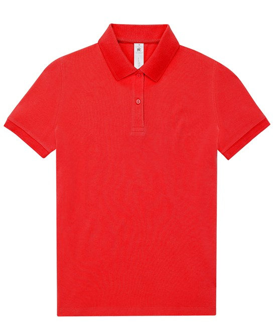 Custom Printed Women's Polo Shirt – B&C My Polo 180