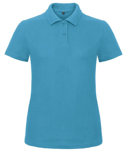 Custom Printed Women's Polo Shirt – B&C ID.001 Pique