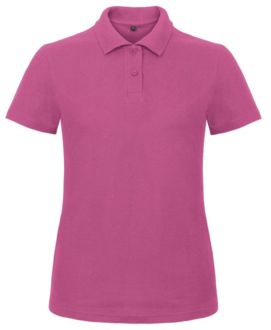 Custom Printed Women's Polo Shirt – B&C ID.001 Pique