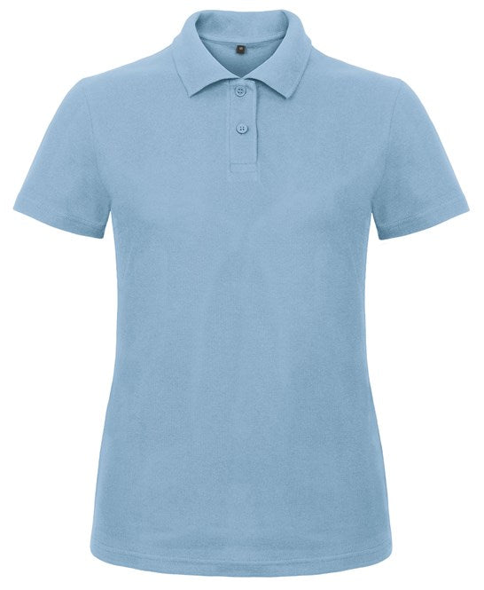 Custom Printed Women's Polo Shirt – B&C ID.001 Pique