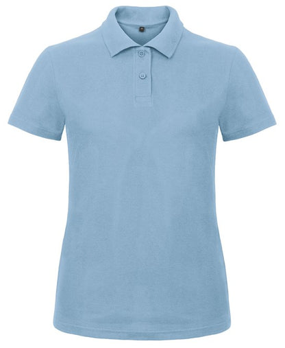 Custom Printed Women's Polo Shirt – B&C ID.001 Pique