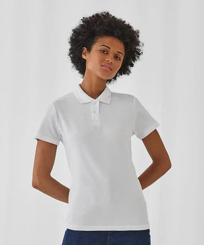 Custom Printed Women's Polo Shirt – B&C ID.001 Pique