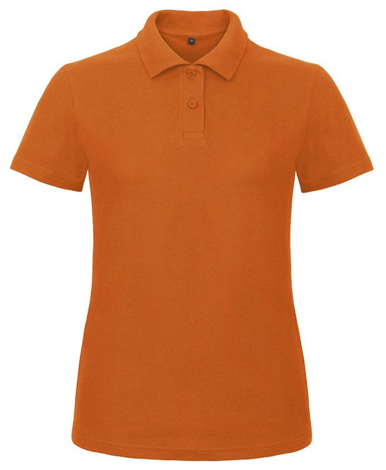 Custom Printed Women's Polo Shirt – B&C ID.001 Pique