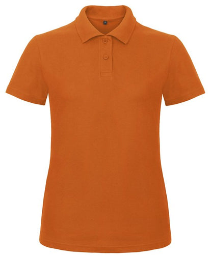 Custom Printed Women's Polo Shirt – B&C ID.001 Pique