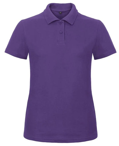 Custom Printed Women's Polo Shirt – B&C ID.001 Pique