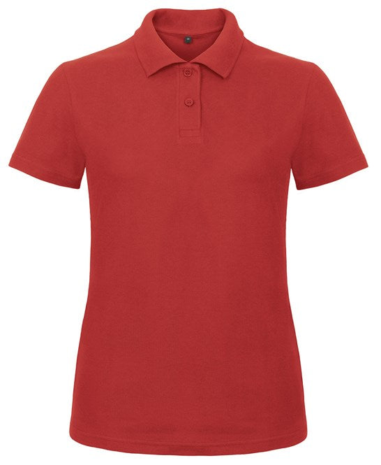 Custom Printed Women's Polo Shirt – B&C ID.001 Pique