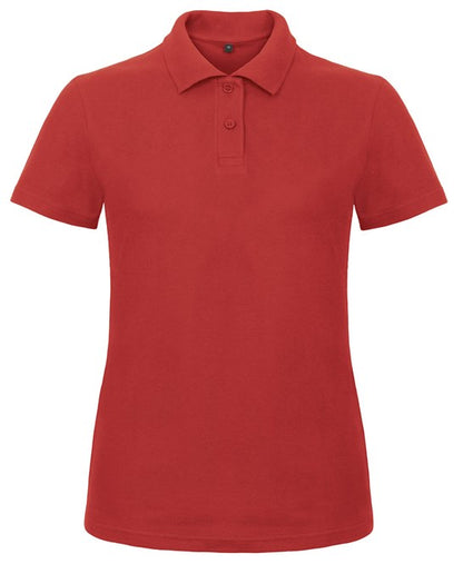 Custom Printed Women's Polo Shirt – B&C ID.001 Pique