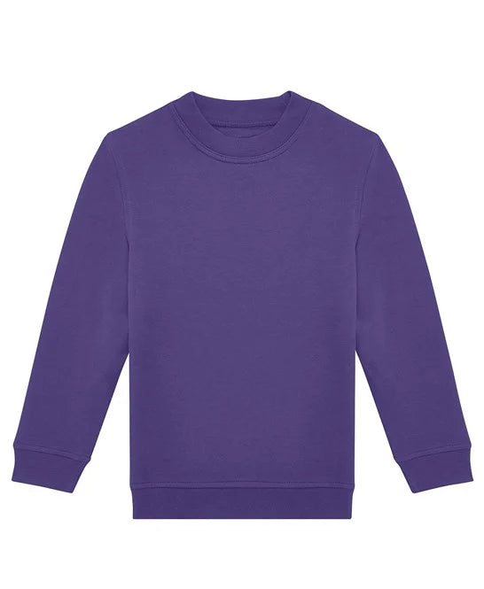 Custom Printed Kids Sweatshirt – B&C ID.332 Crew Neck (Ages 3–13)