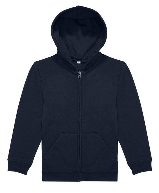 Custom Printed Kids Zip Hoodie – B&C ID.334 (Ages 5–13)
