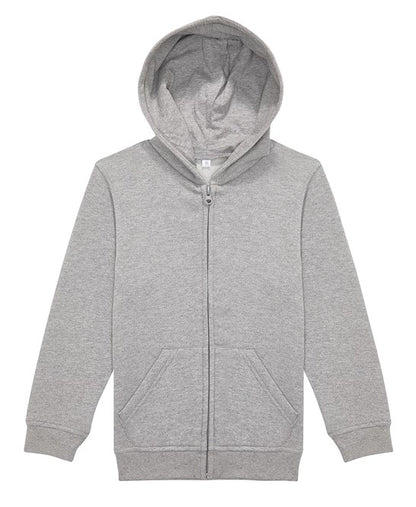 Custom Printed Kids Zip Hoodie – B&C ID.334 (Ages 5–13)
