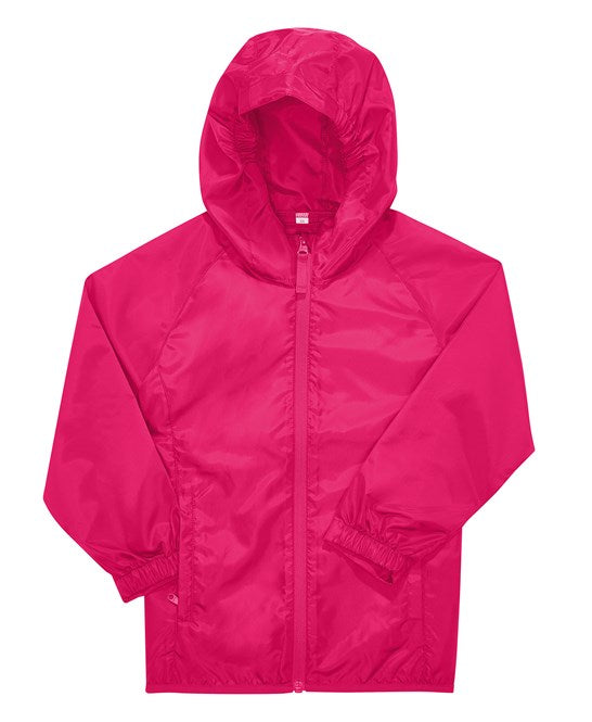 Custom Printed Kids Windbreaker – B&C #Reset Packable (Ages 5–13)