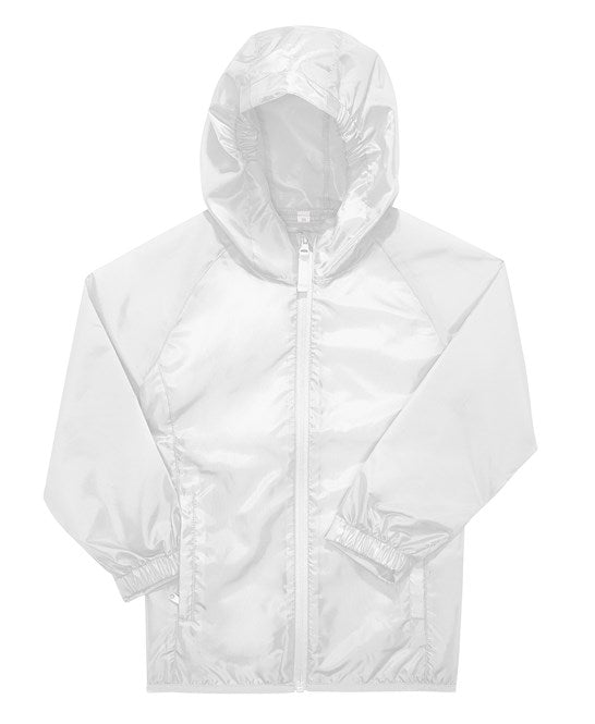 Custom Printed Kids Windbreaker – B&C #Reset Packable (Ages 5–13)