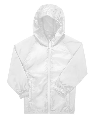 Custom Printed Kids Windbreaker – B&C #Reset Packable (Ages 5–13)