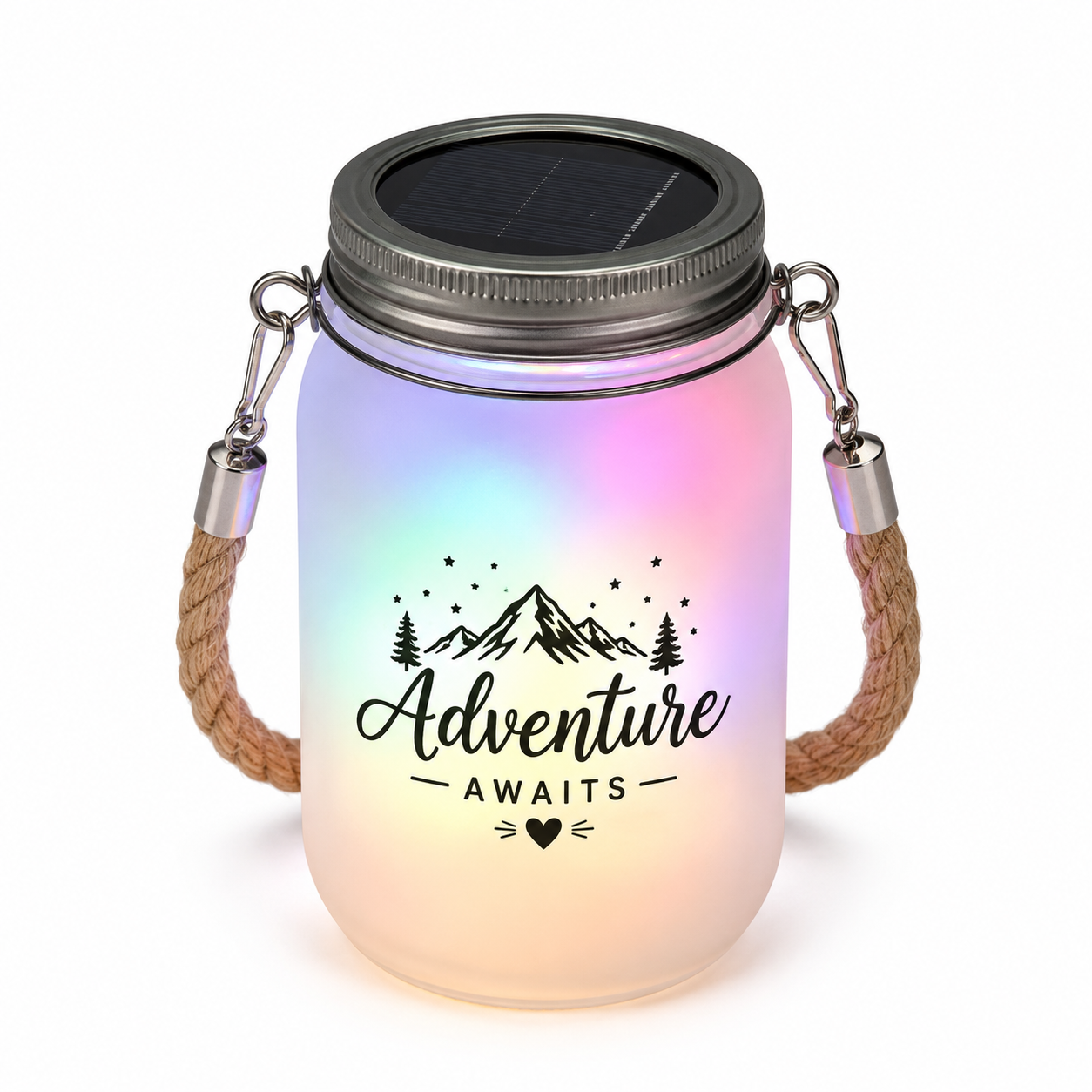 Solar Light Mason Jar