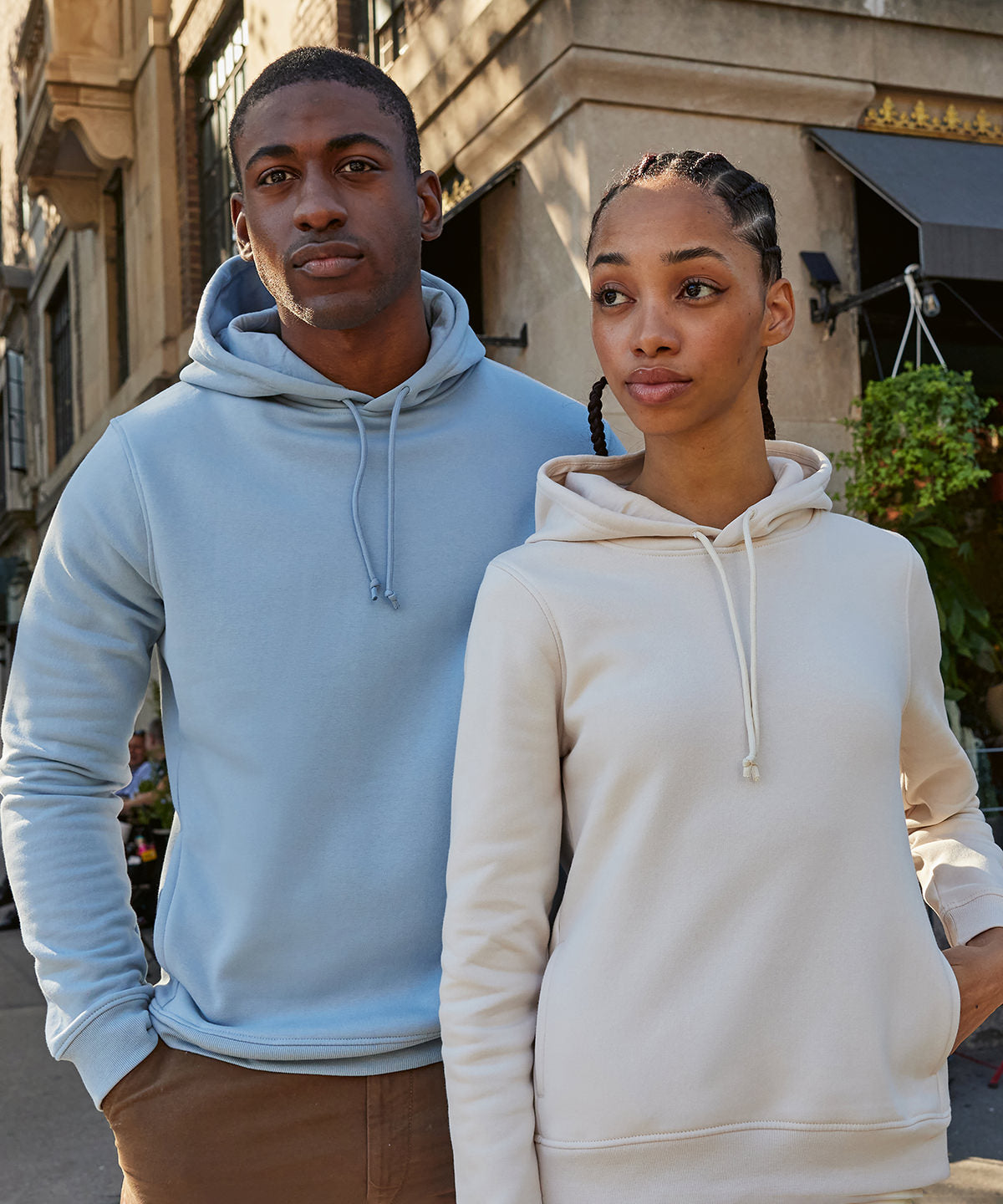 Custom Printed Organic Hoodie – B&C Organic Hooded Brushed