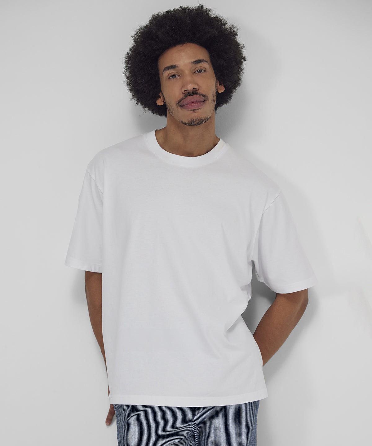 Custom Printed Oversized T-Shirt – B&C #E220 Heavyweight Streetwear