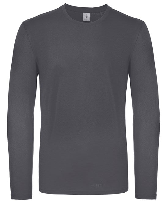 Custom Printed Long Sleeve T-Shirt – B&C #E150 LSL 100% Cotton