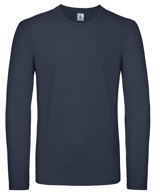 Custom Printed Long Sleeve T-Shirt – B&C #E150 LSL 100% Cotton