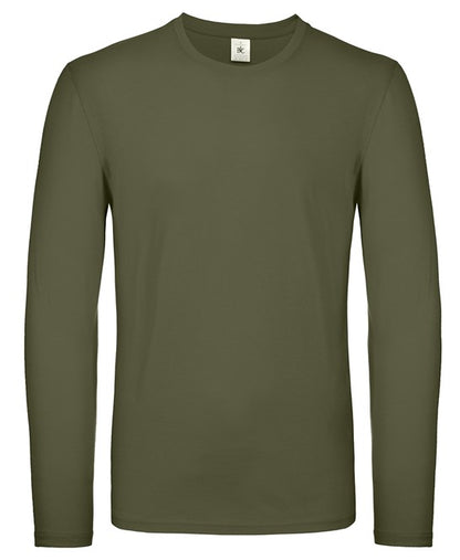 Custom Printed Long Sleeve T-Shirt – B&C #E150 LSL 100% Cotton